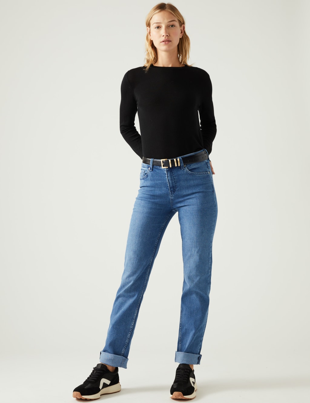 Sienna Straight Leg Jeans with Stretch image 4