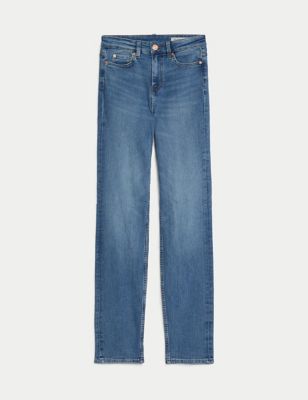 M&S Womens Sienna Straight Leg Jeans with Stretch