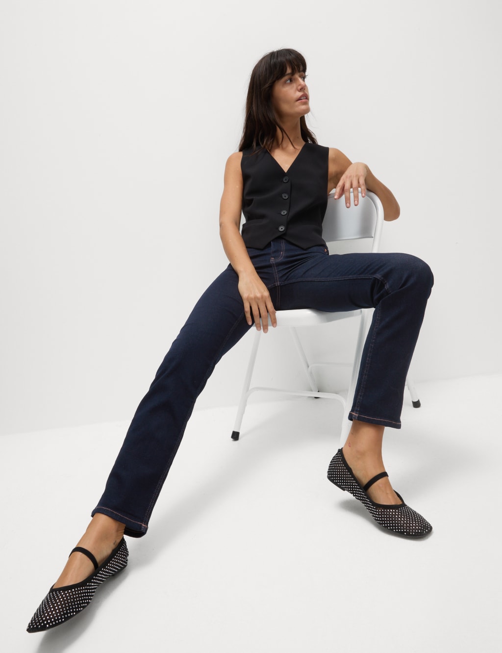 Sienna Straight Leg Jeans with Stretch image 1