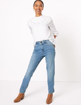 marks and spencer ladies denim jeans