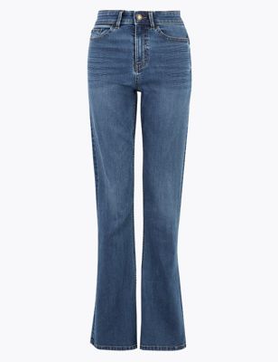 marks and spencer slim boot jeans