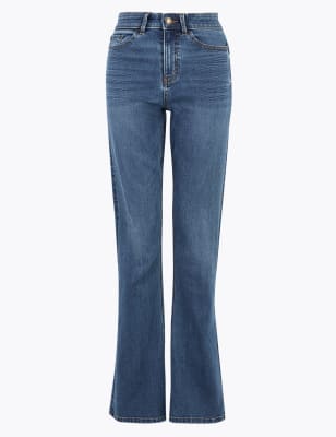 marks and spencer slim boot jeans