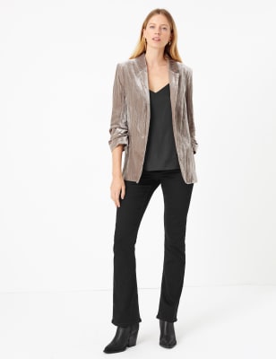 Eva-bootcut-jeans met middelhoge taille