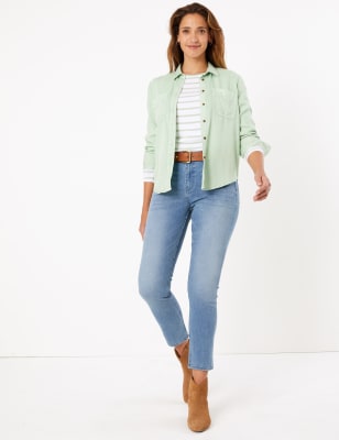marks and spencer slim jeans