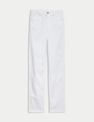 White cropped jeans hot sale m&s