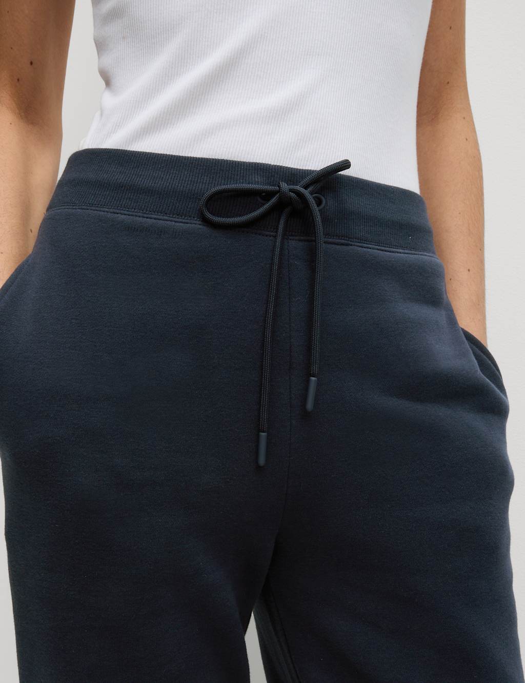 Cotton Rich Drawstring Cuffed Joggers image 3