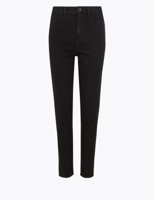 super high waisted cigarette trousers