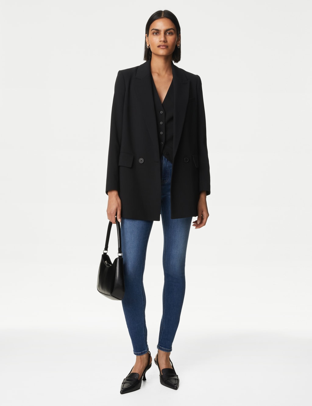 Ivy Thermal High Waisted Skinny Jeans image 3