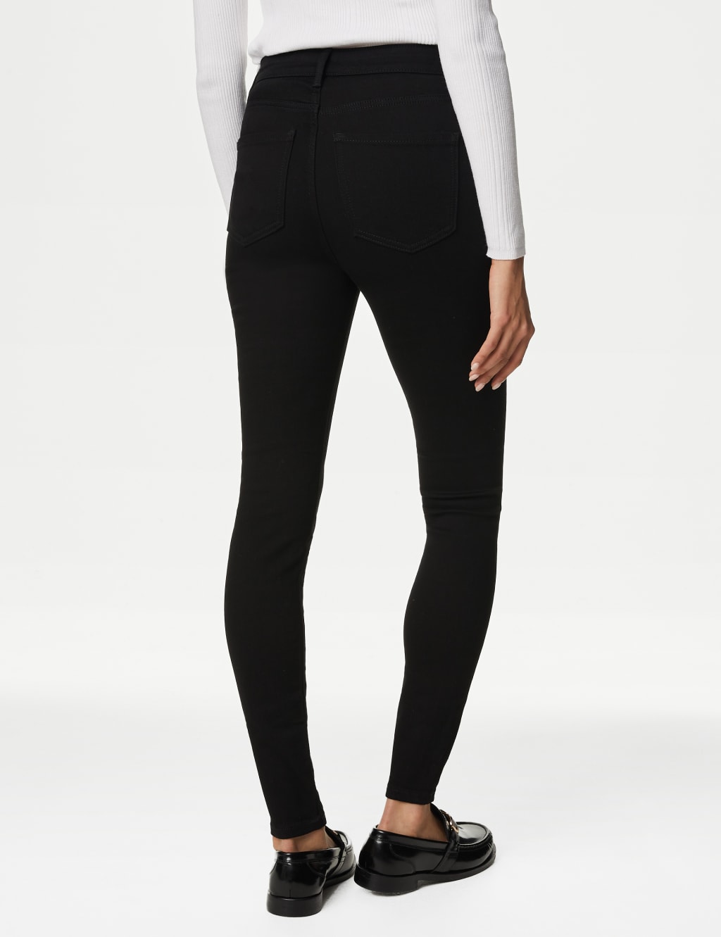 Ivy Thermal High Waisted Skinny Jeans image 5