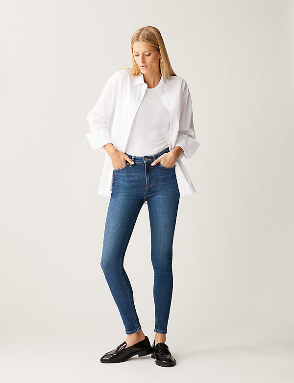 Thermal Ivy High Waisted Skinny Jeans - QA