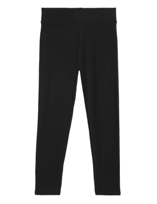 

Womens M&S Collection High Waisted Cropped Leggings - Black, Black