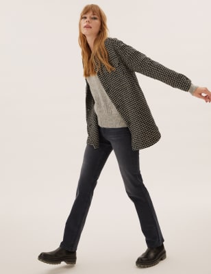 shape and sculpt straight leg jeans