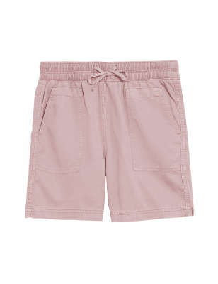 

M&S Collection Pantalón deportivo corto de cintura alta de Tencel™Womens - Dusted Pink, Dusted Pink