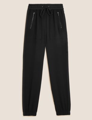 M&S Womens Side Panel Woven Jogger