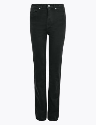 corduroy straight leg trousers