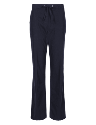 Pure Cotton Adjustable Waist Rugby Trousers | Classic | M&S