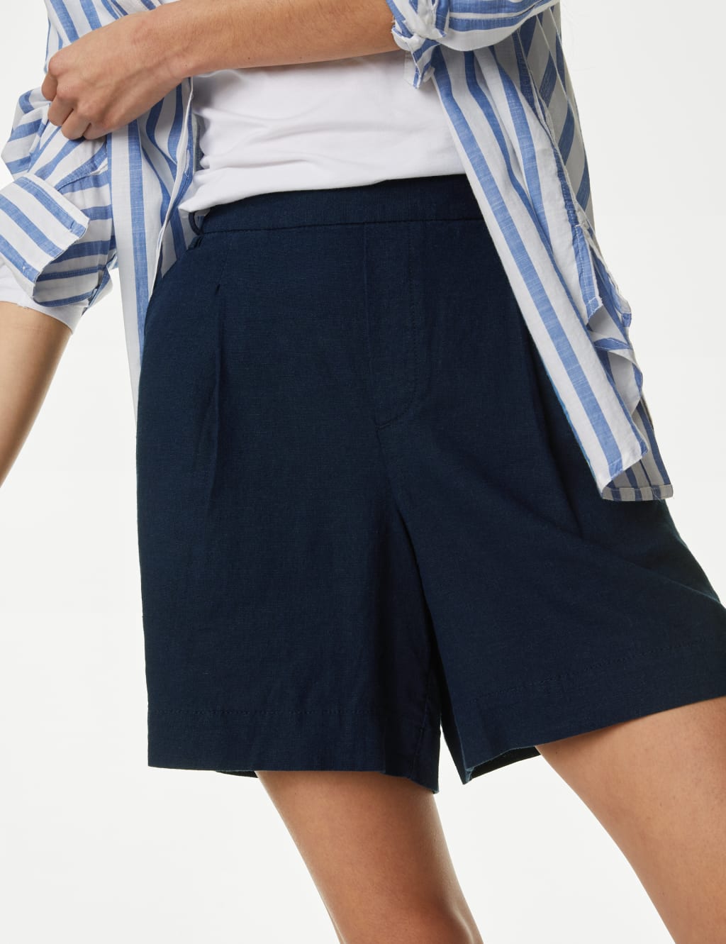 Women's Navy Shorts