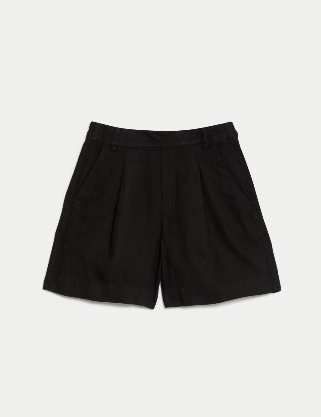 Ladies black shorts size 18 top