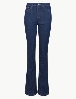 m&s flared jeans