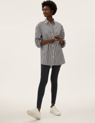 

M&S Collection Leggings de cintura alta con estampado de serpienteWomens - Grey Mix, Grey Mix