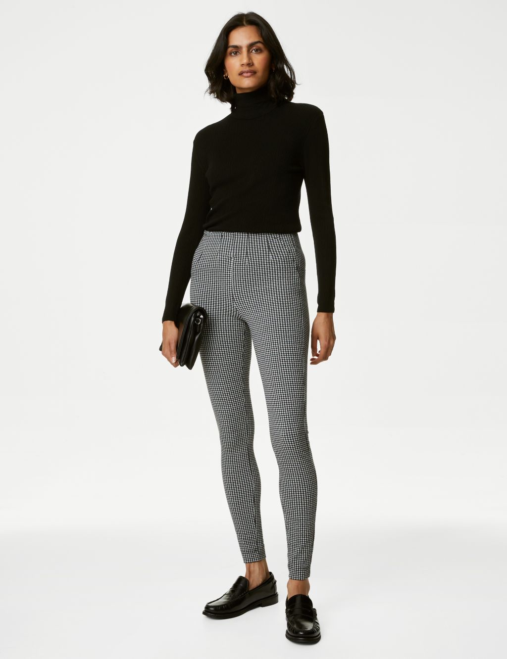 Marks and Spencer - Pull on these faux leather leggings for a casual,  modern look. Discover them at M&S and online. ​​ #MarksandSpencerCyprus  #AutumnCollection #anythingbutordinary