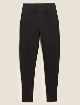 M&S Collection Magic Shaping High Waisted Leggings - 18LNG - Black, Black