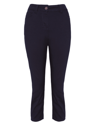 5 Pocket Cropped Denim Jeggings | M&S Collection | M&S