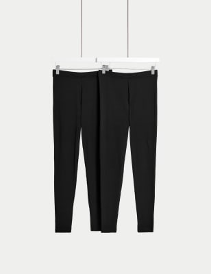 m&s ladies black joggers