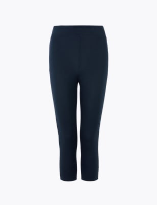 StayNew Cropped Stretch Cotton Leggings