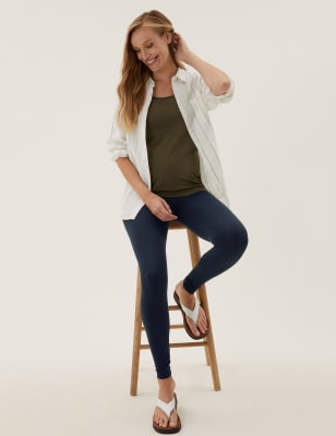 Maternity Over Bump Leggings, M&S Collection