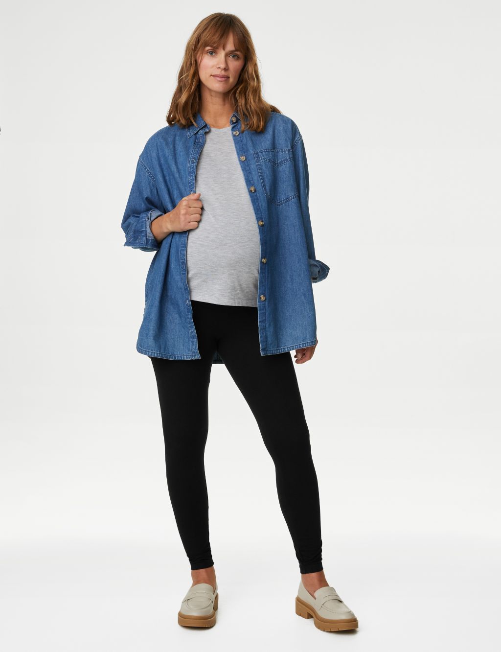 Hue Womens Maternity Cotton Legging : : Clothing, Shoes &  Accessories