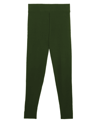 

Womens M&S Collection Leggings mit hohem Taillenbund - Khaki, Khaki