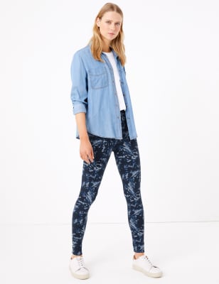 Legging met hoge taille