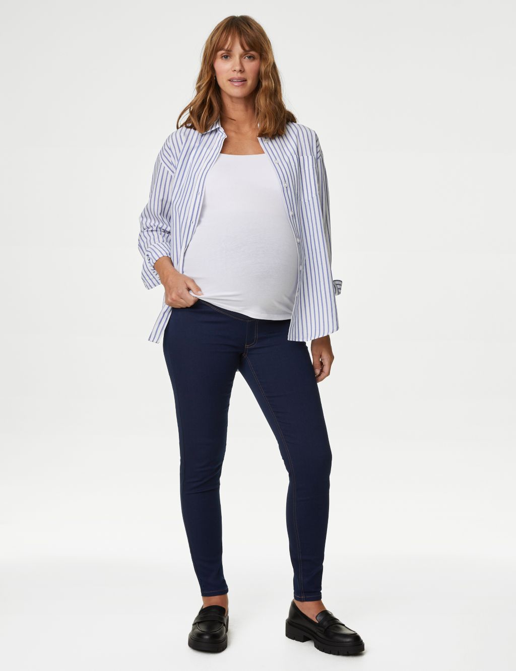 Maternity Over Bump Jeggings image 1