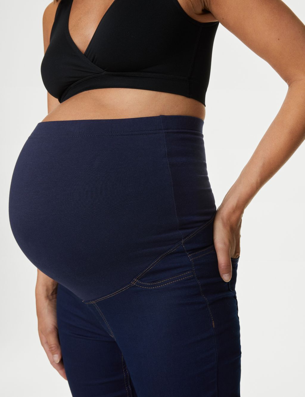Maternity Over Bump Jeggings image 3