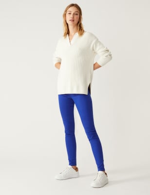 

Womens M&S Collection Jeggings mit hohem Bund - Electric Blue, Electric Blue