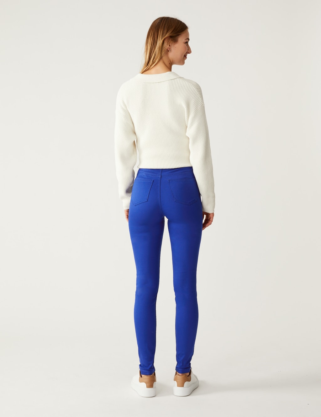 High Waisted Jeggings image 5