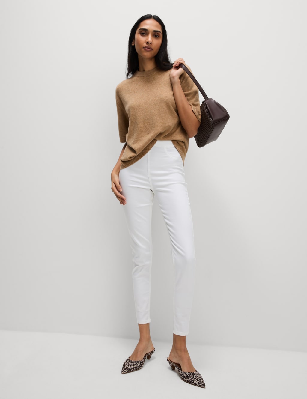 High Waisted Jeggings image 3
