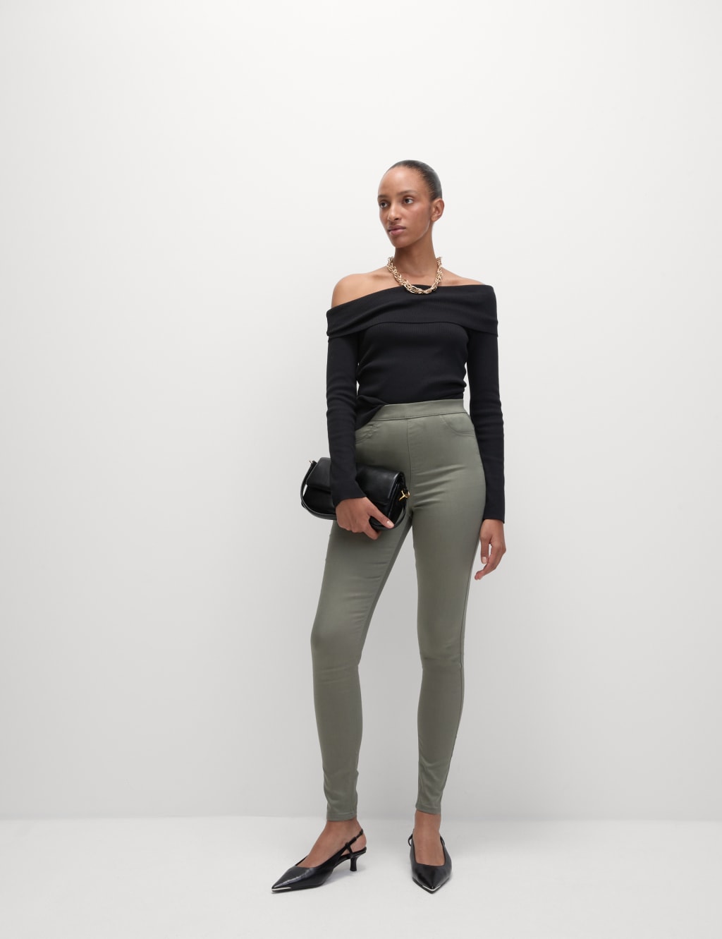 Buy Jade Green Jeans & Jeggings for Women by Marks & Spencer