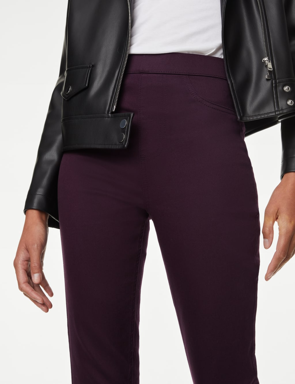 High Waisted Jeggings image 4
