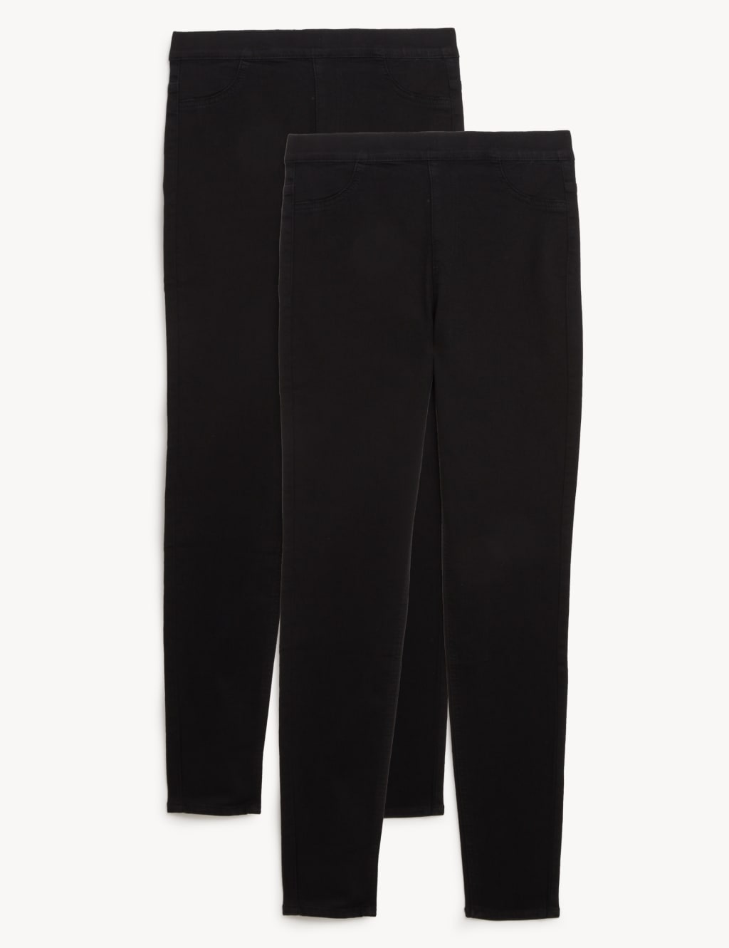 2 Pack High Waisted Jeggings image 1
