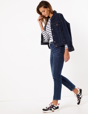 relaxed slim jeans m&s