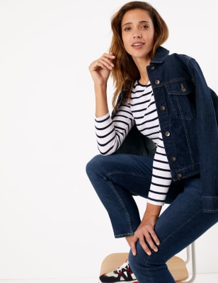 relaxed slim jeans m&s