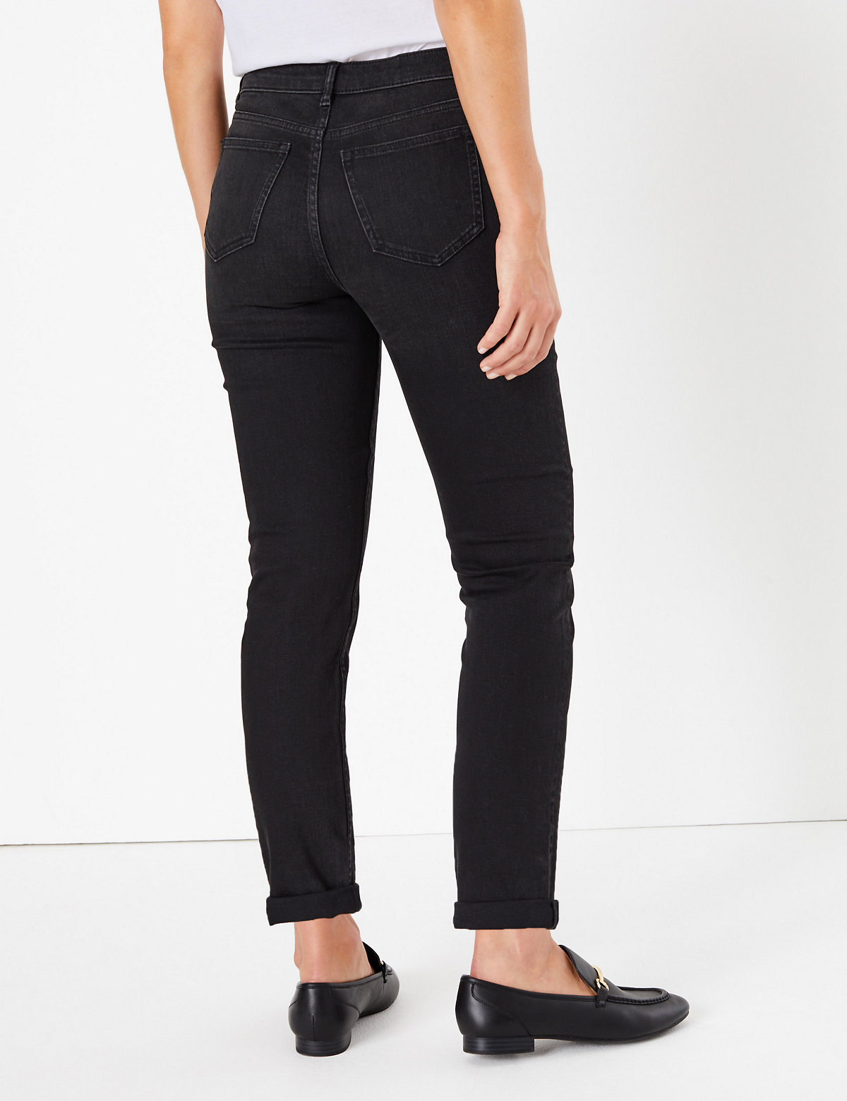 Authentic Relaxed Slim Leg Jeans