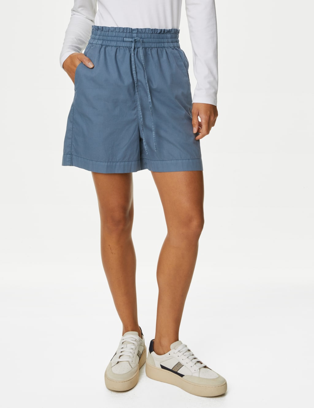 Pure Cotton High Waisted Shorts image 2