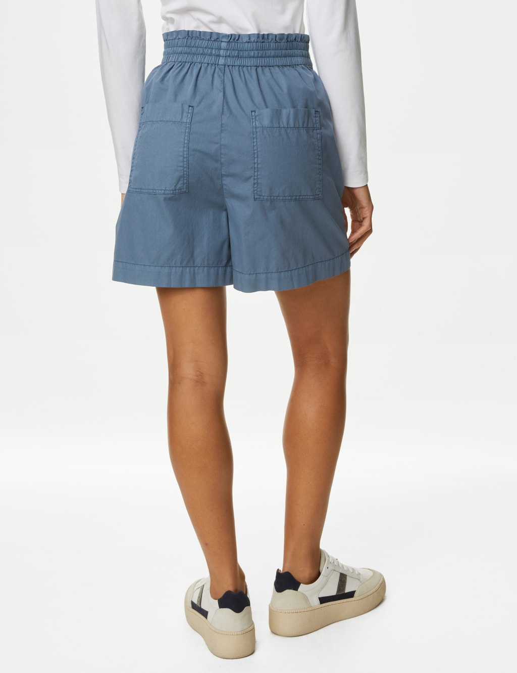 Pure Cotton High Waisted Shorts image 4