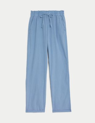 Cotton Elasticated Waist Trousers