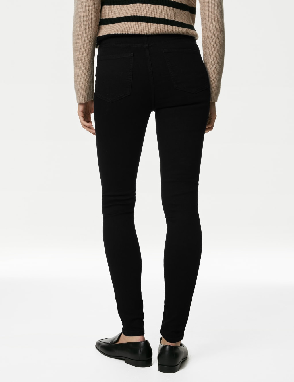 Ivy High Waisted Skinny Ankle Grazer Jeans image 5