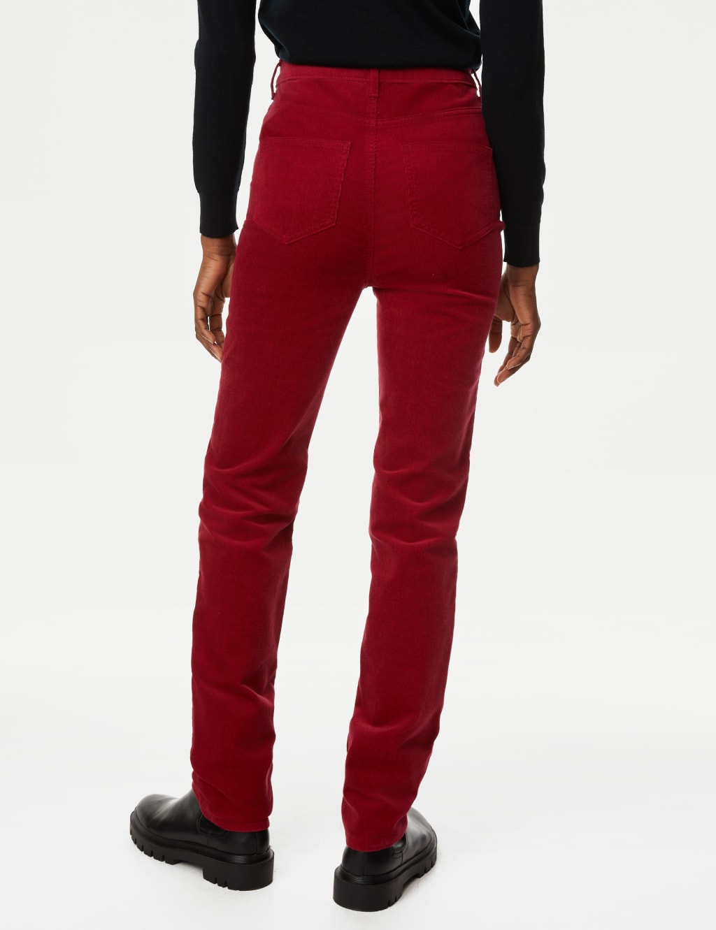 Women's Red Trousers M&S