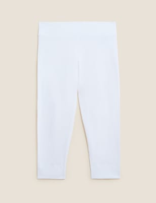 m&s white trousers